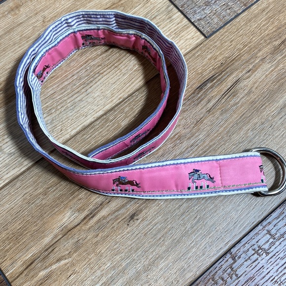 YRI Pink Equestrian Horse Jumping Adjustable Belt Size L - Picture 2 of 7